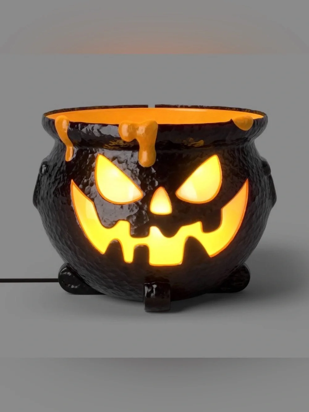 Hyde & EEK! Halloween Jack Cauldron Mister 10.7” Decorative Prop NIB